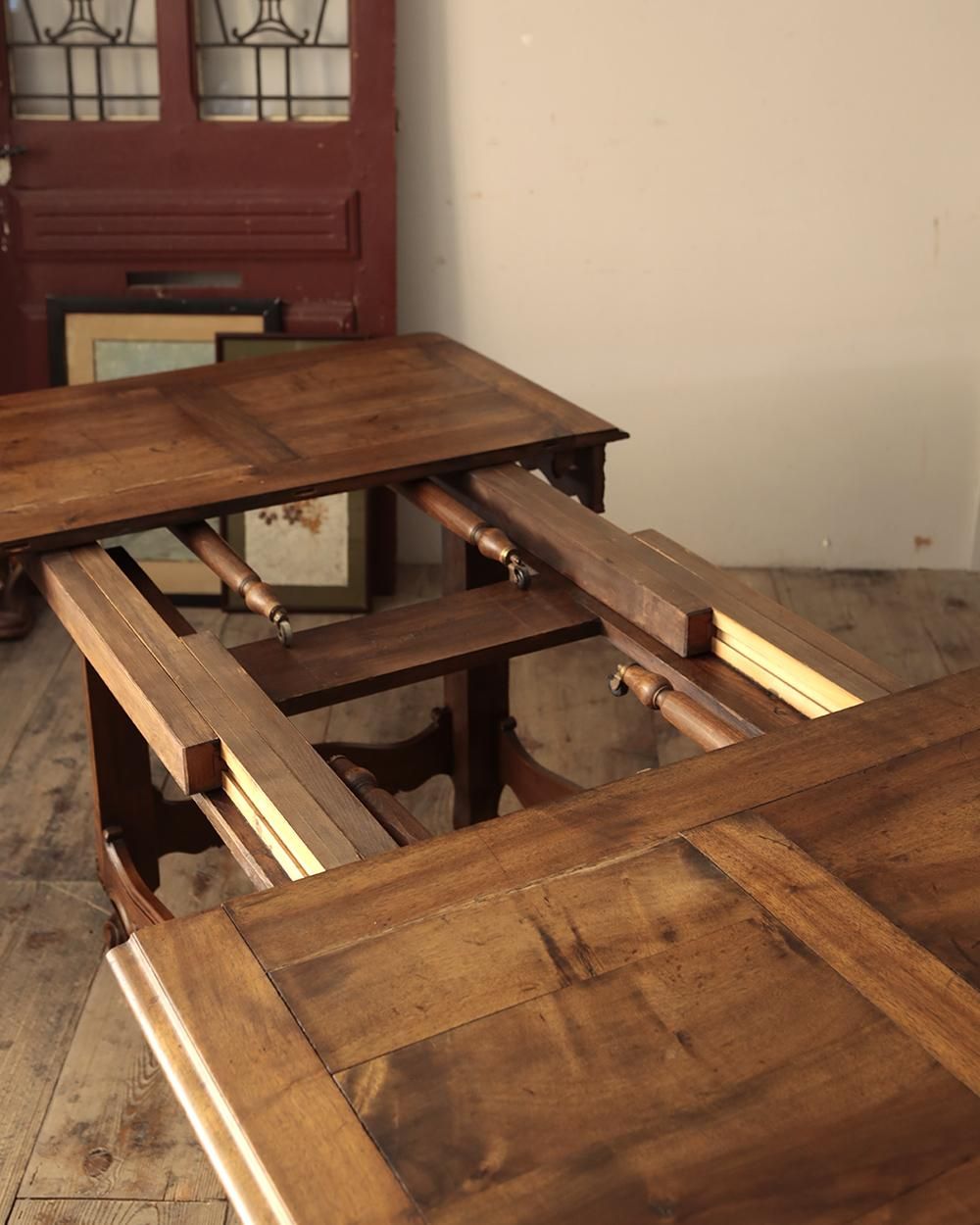 フランスアンティーク 木製ダイニングテーブル フランスアンティーク 木製 ダイニングテーブル | Antiques Knock