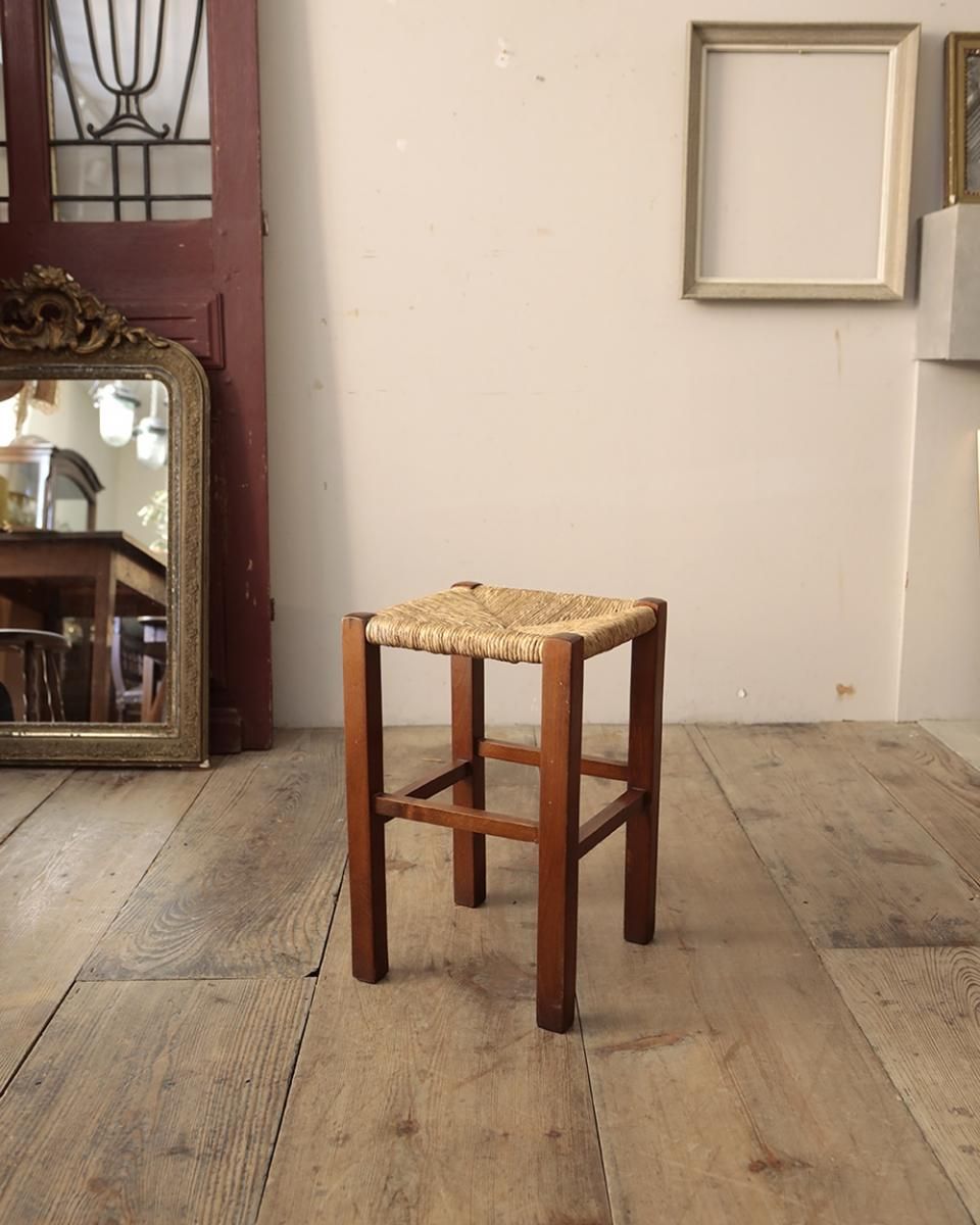 ウッド スツール アンティーク ヴィンテージ ヴィンテージ ウッド スツール - アンティーク、ビンテージの