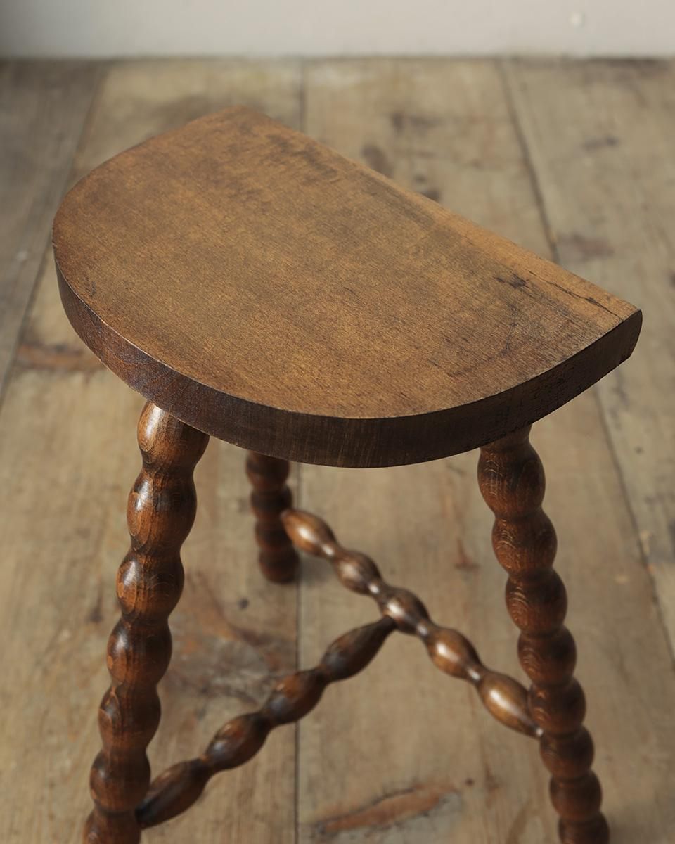 アンティーク ボビンレッグ ウッドスツール.15 | Antiques Knock