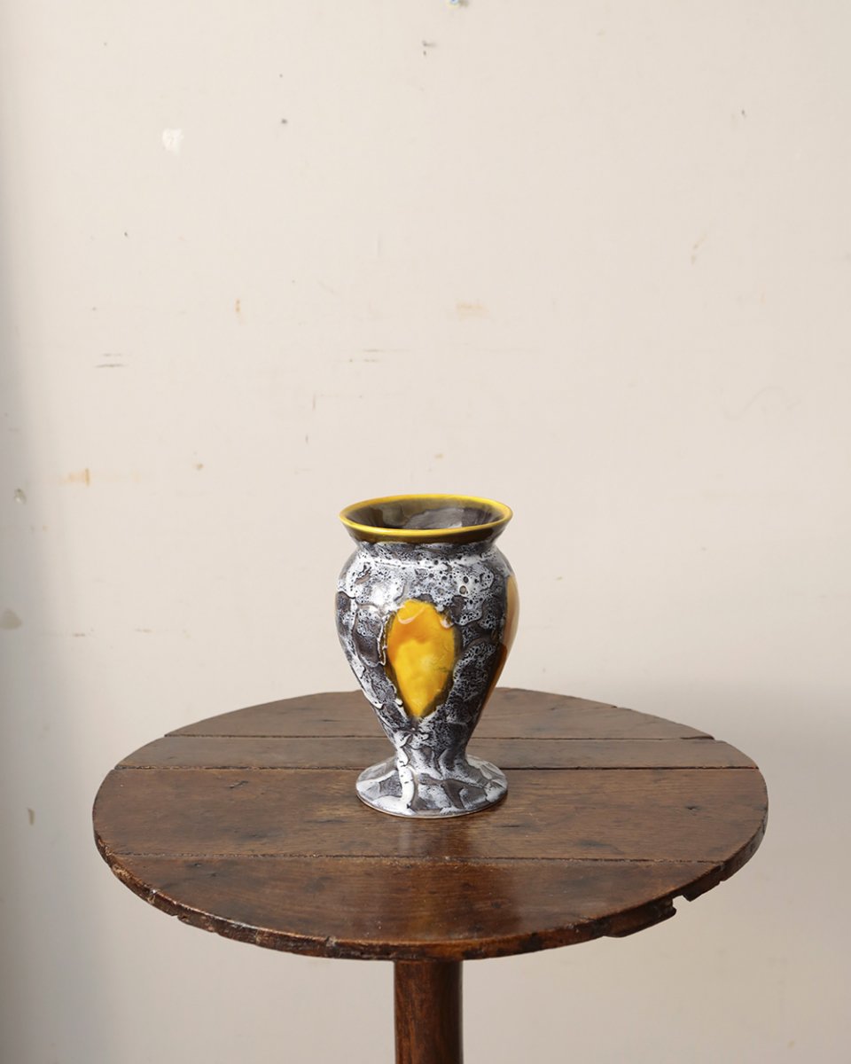 フランスアンティーク フラワーベース 陶器 花瓶 | Antiques Knock