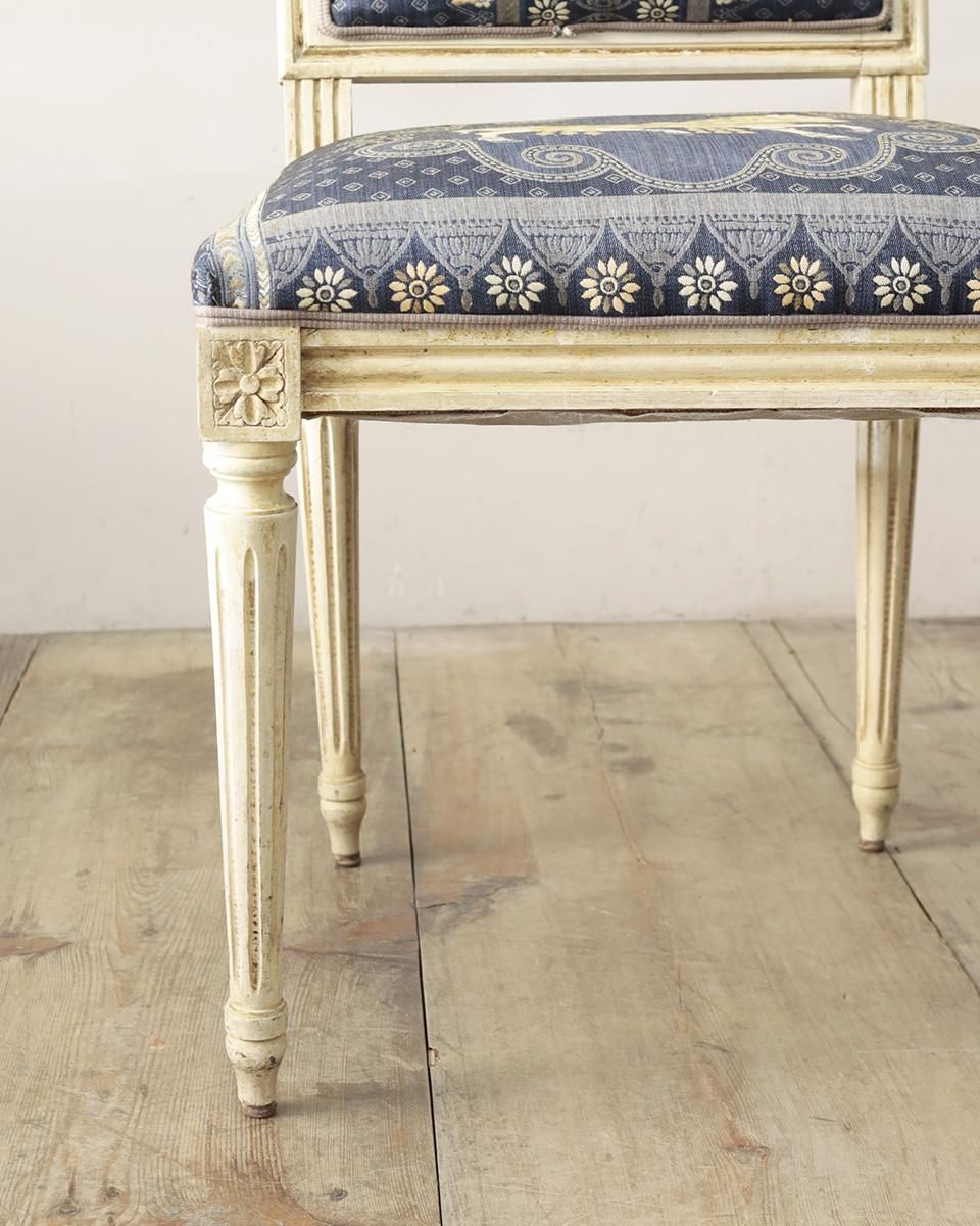 ルイ16世様式　ダイニングチェア　フランスアンティーク アンティークチェア/ルイ16世様式 - ANTIQUE LEAVES