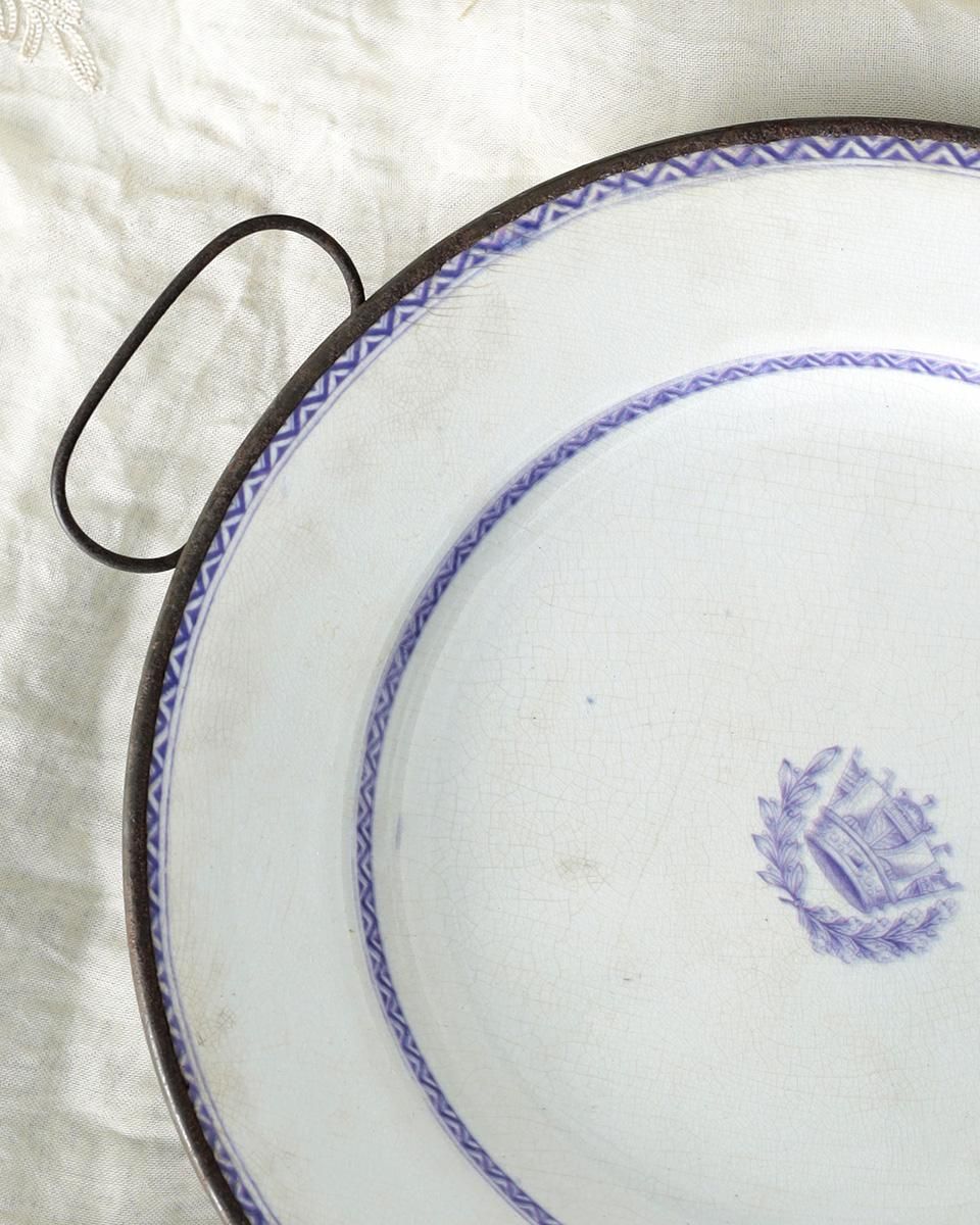 フランスアンティーク シルバー マフィンディッシュ /フードウォーマー