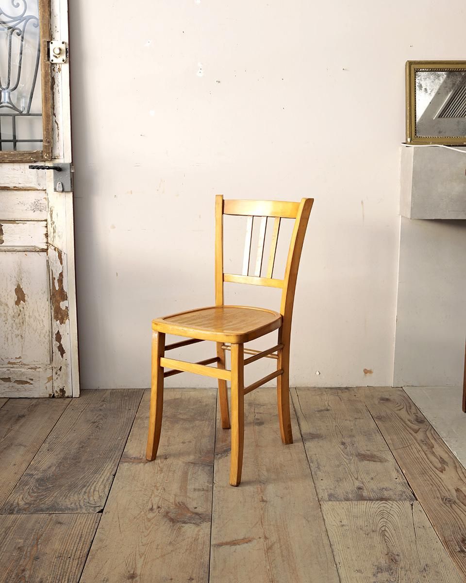 vintage チェア アンティーク ヴィンテージ ウッドチェア/ビストロチェア.d | Antiques