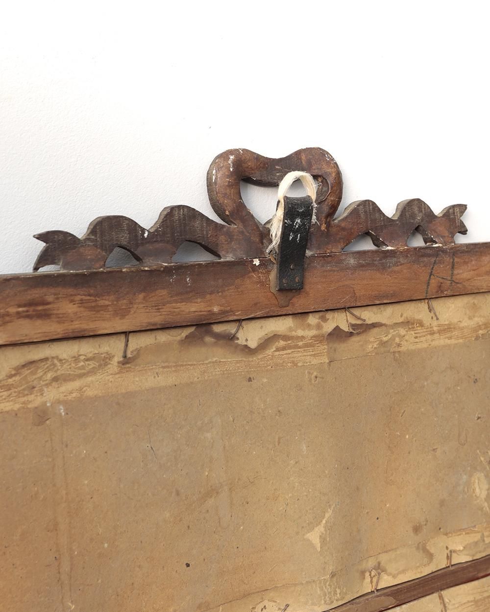 アンティーク ウォールアートミラー 壁掛けミラー | Antiques Knock