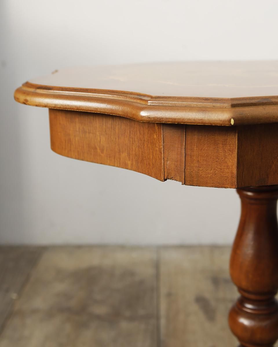 アンティーク インレイ (象嵌) ラウンドテーブル.1 | Antiques Knock