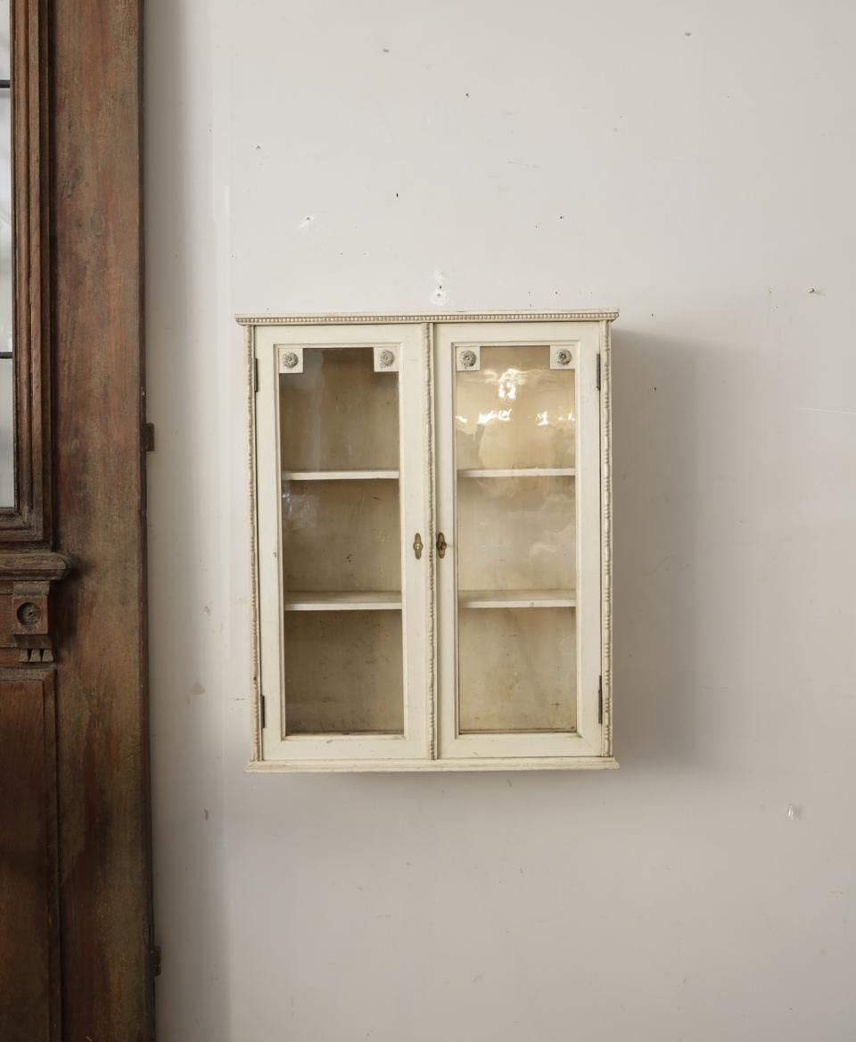フランスアンティーク ペイントウォールキャビネット | Antiques フランスアンティーク ペイントウォールキャビネット | Antiques