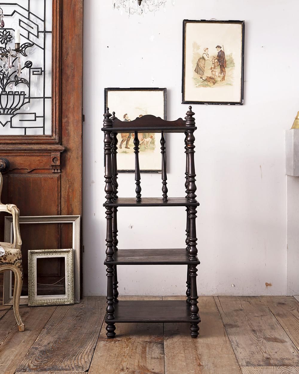 L3612-11 フランスアンティーク サイドテーブル ミュージックシェルフ L3612-11 フランスアンティーク サイドテーブル ミュージック