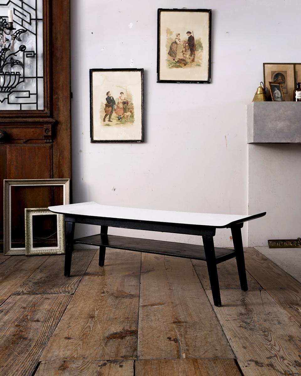 ファッション姫 通販 フランス ビンテージ Vintage Low Table アンティーク テーブル 西洋