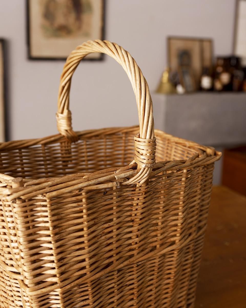大きなウィッカーバスケット Amazon.co.jp: The Basket Lady ベッド下/ベーシックウィッカー