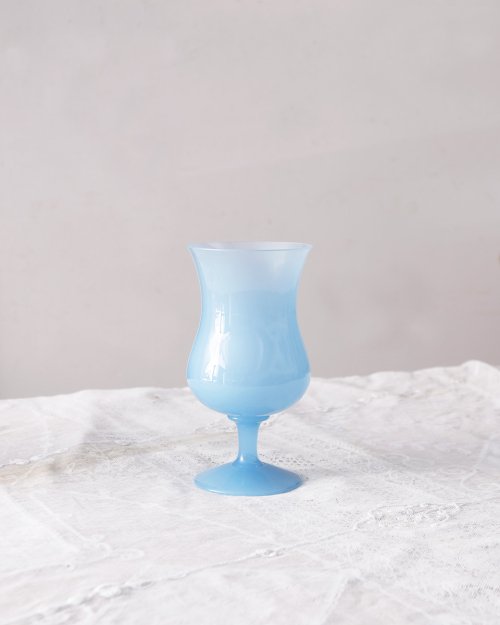  オパリンガラス フラワーベース.4  Opaline Glass Flower Vase.4 