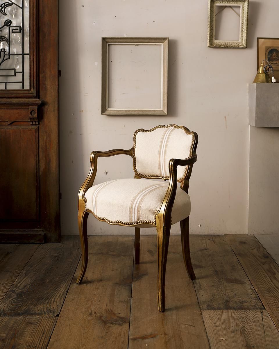 フランスアンティーク ルイ15世 アームチェア.24 |Antiques Knock