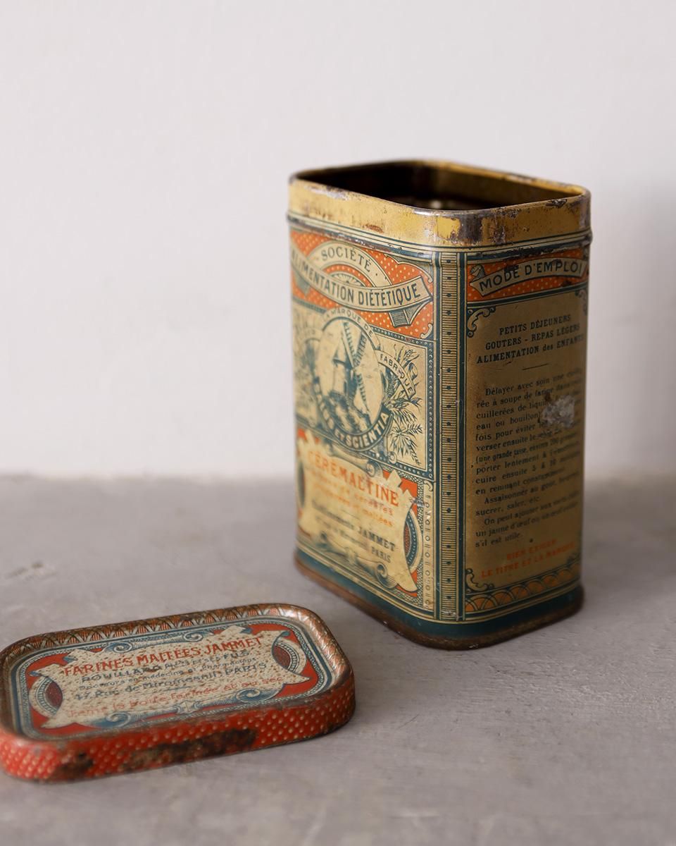 アンティーク ブリキ缶 ティンケース ティン缶.4 | Antiques Knock アンティーク ブリキ缶 ティンケース ティン缶.4 | Antiques Knock