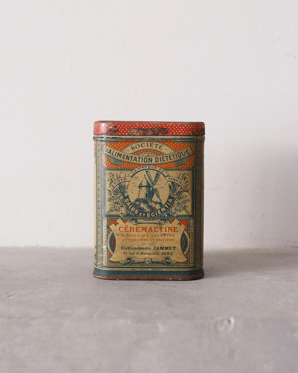 antique tin イギリスのアンティークブリキ缶 | cocon