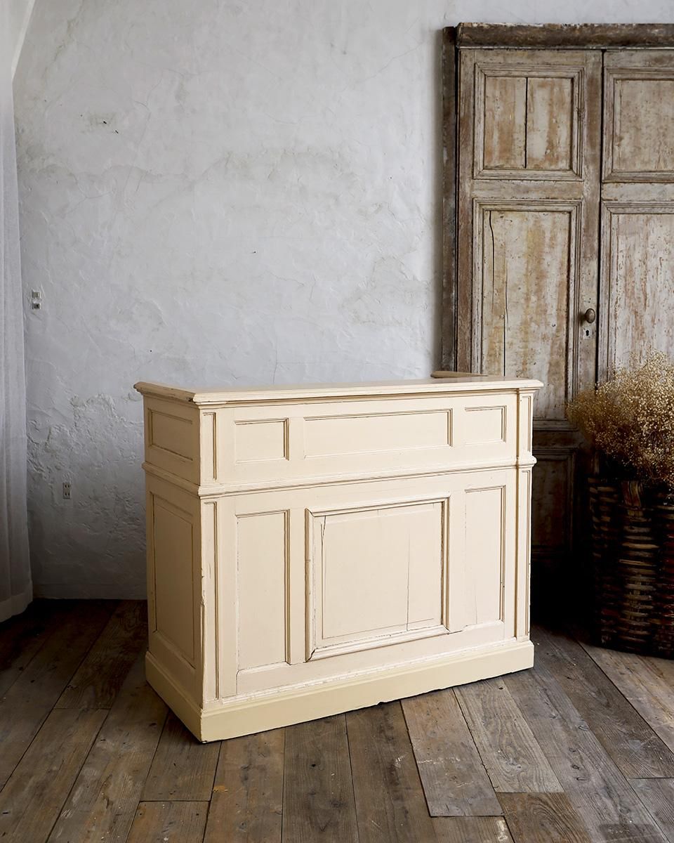 フランス アンティーク 約100年前 鍵棚家具ブロカント蚤の市