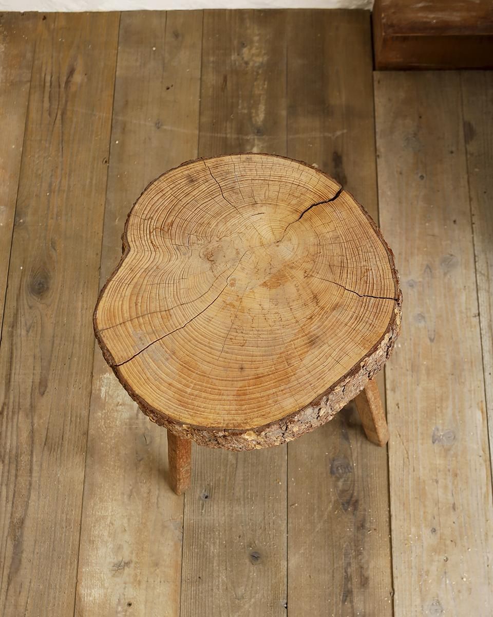 ビンテージ　スツール Vintage Wooden Stool ビンテージ 木製スツール | JAM-DAY