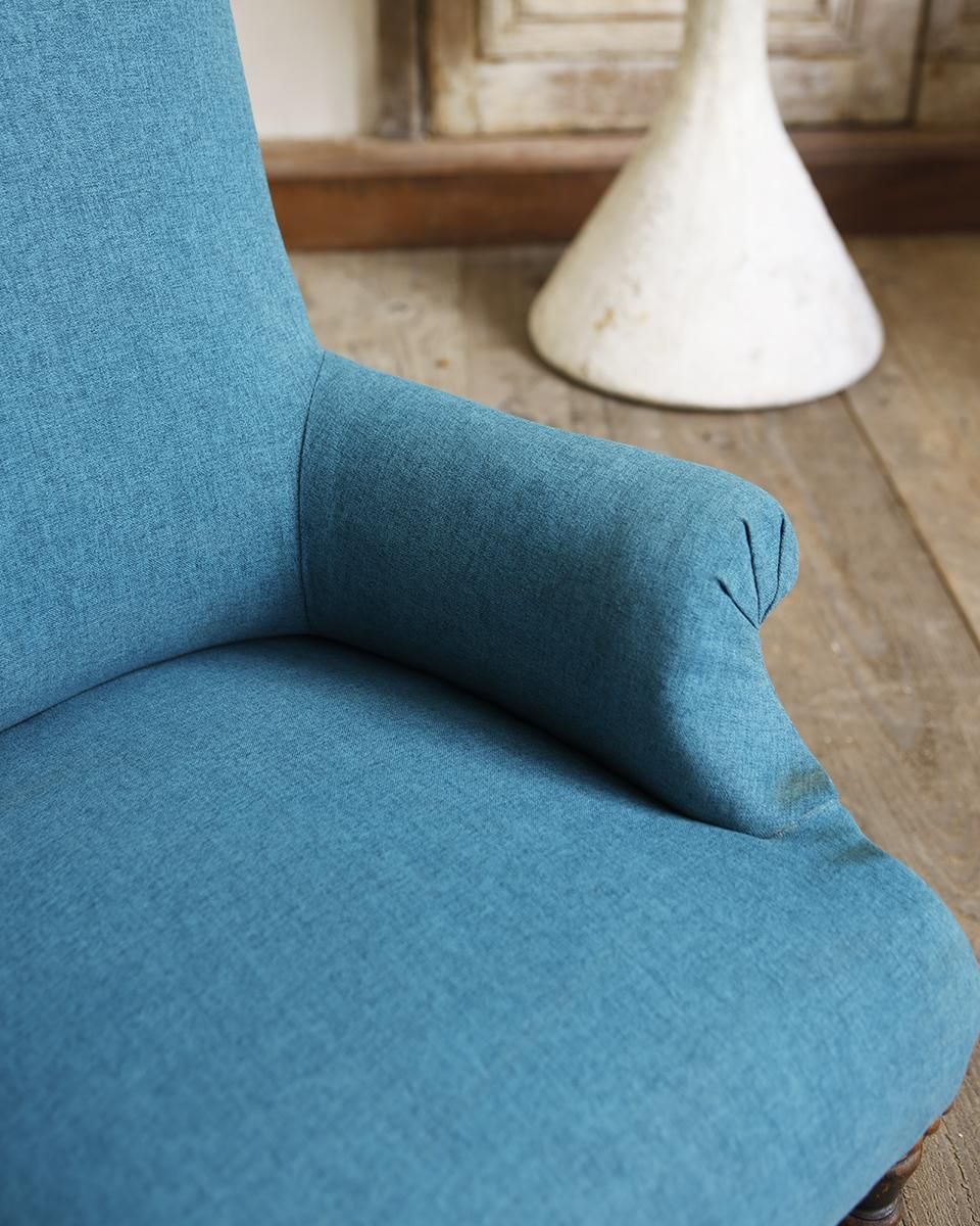 フランスアンティーク キッズ シングルソファ（アームチェア