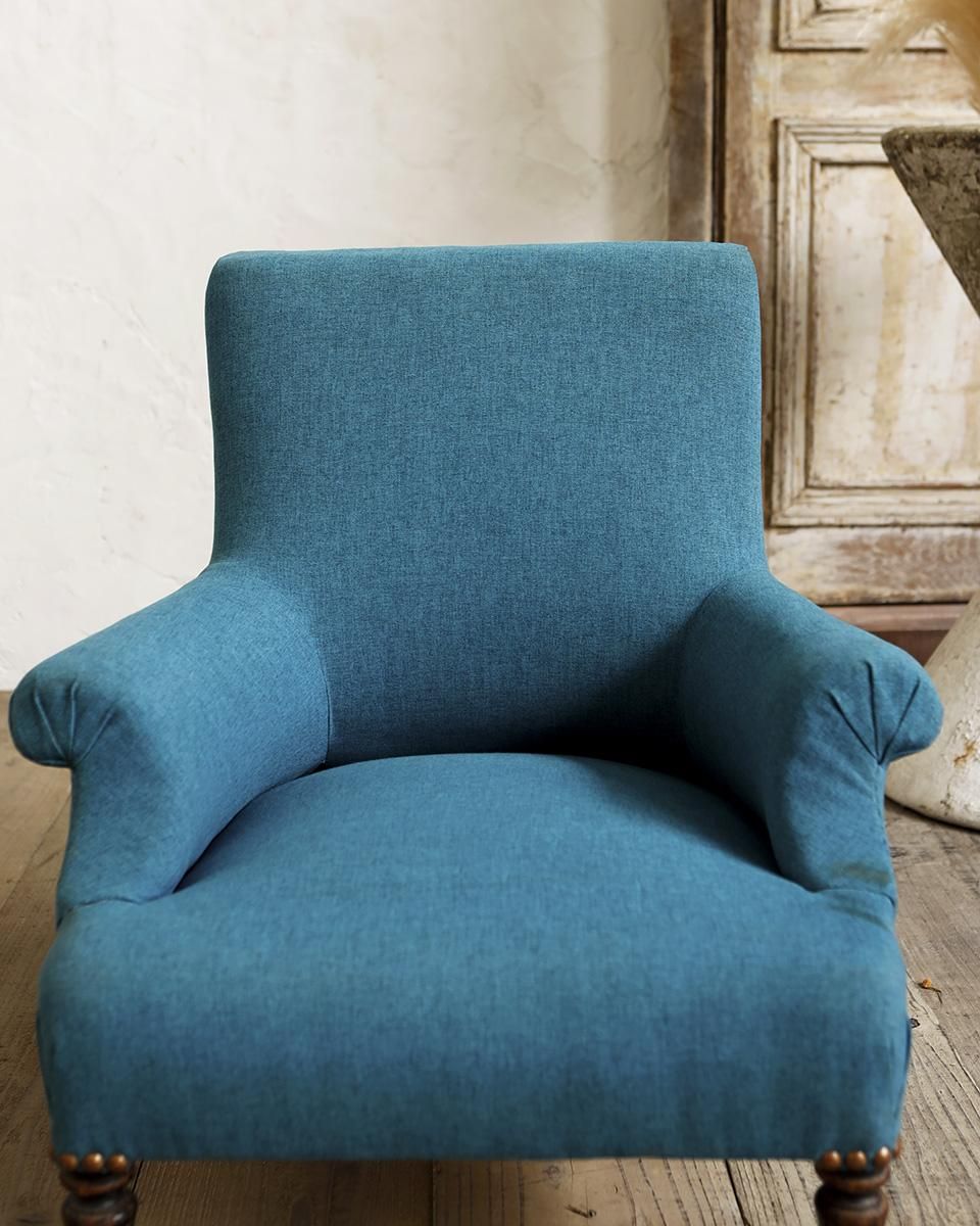 フランスアンティーク キッズ シングルソファ（アームチェア