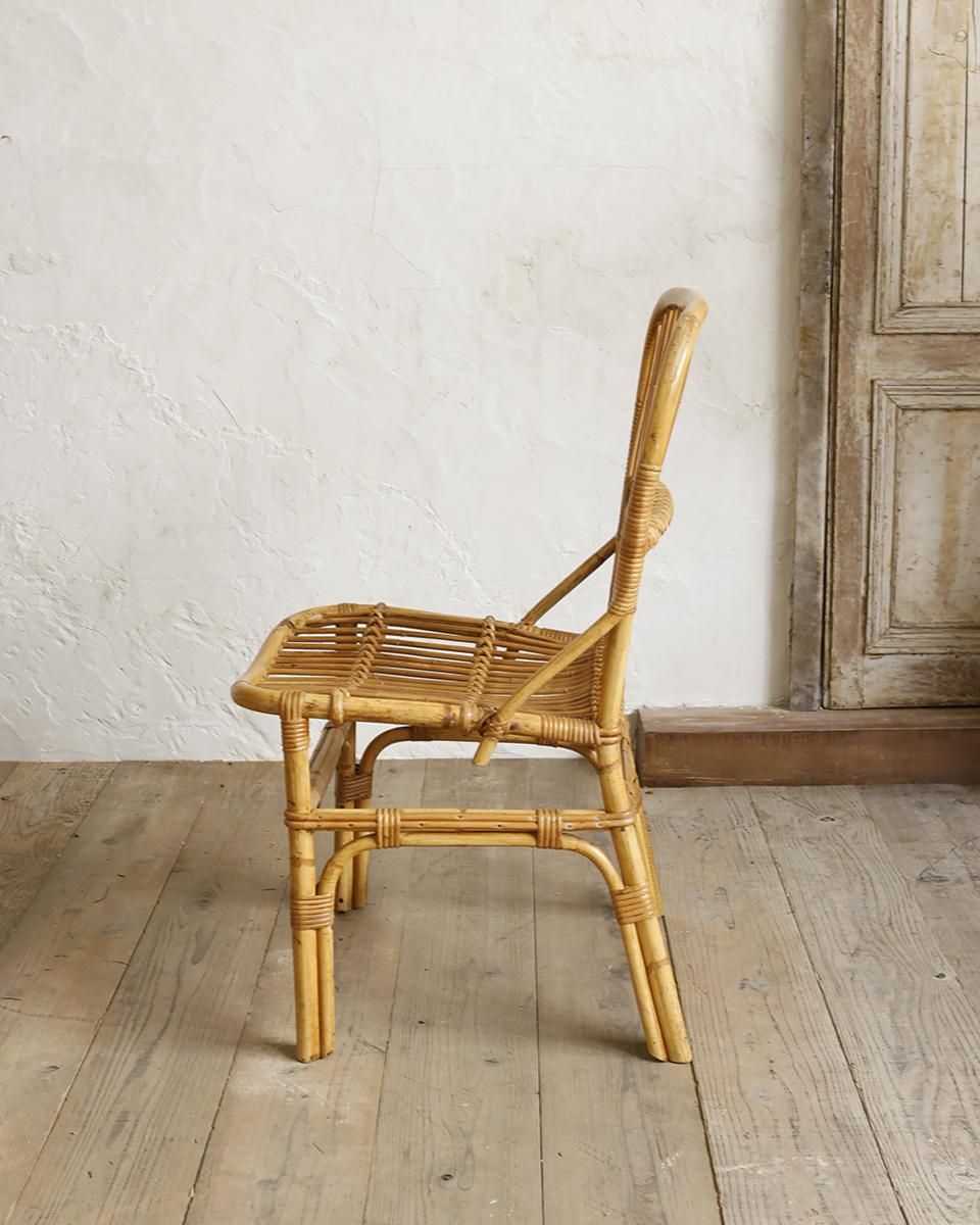 フランスヴィンテージ ラタンチェア.15 バンブーチェア