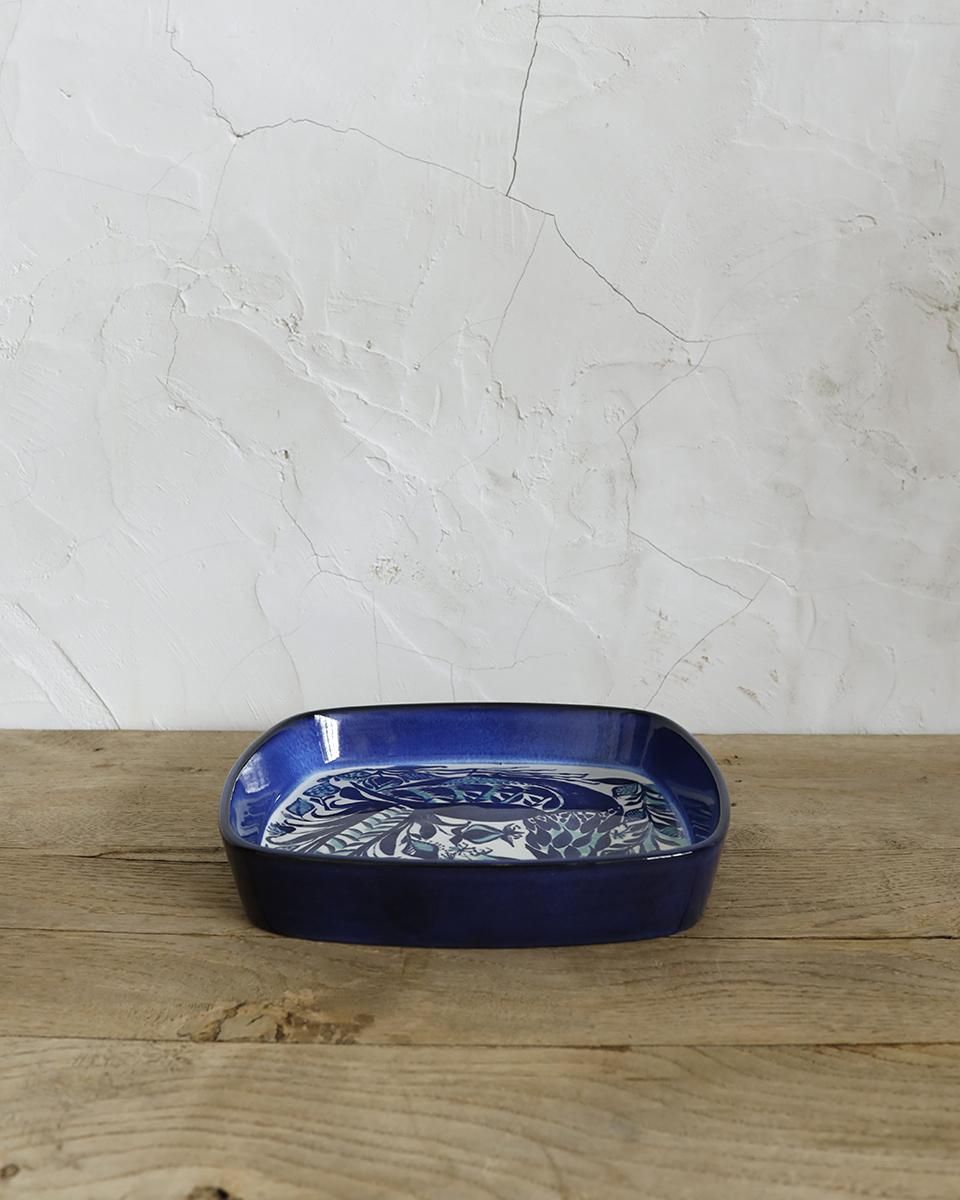 ロイヤルコペンハーゲン テネラ 鳥 スクエアプレート マリアンヌ