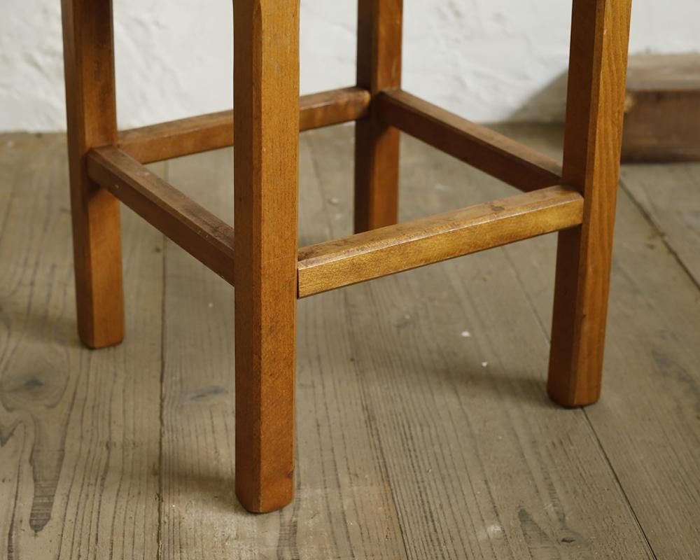 アンティーク ラッシュシートウッドスツール.45 | Antiques Knock