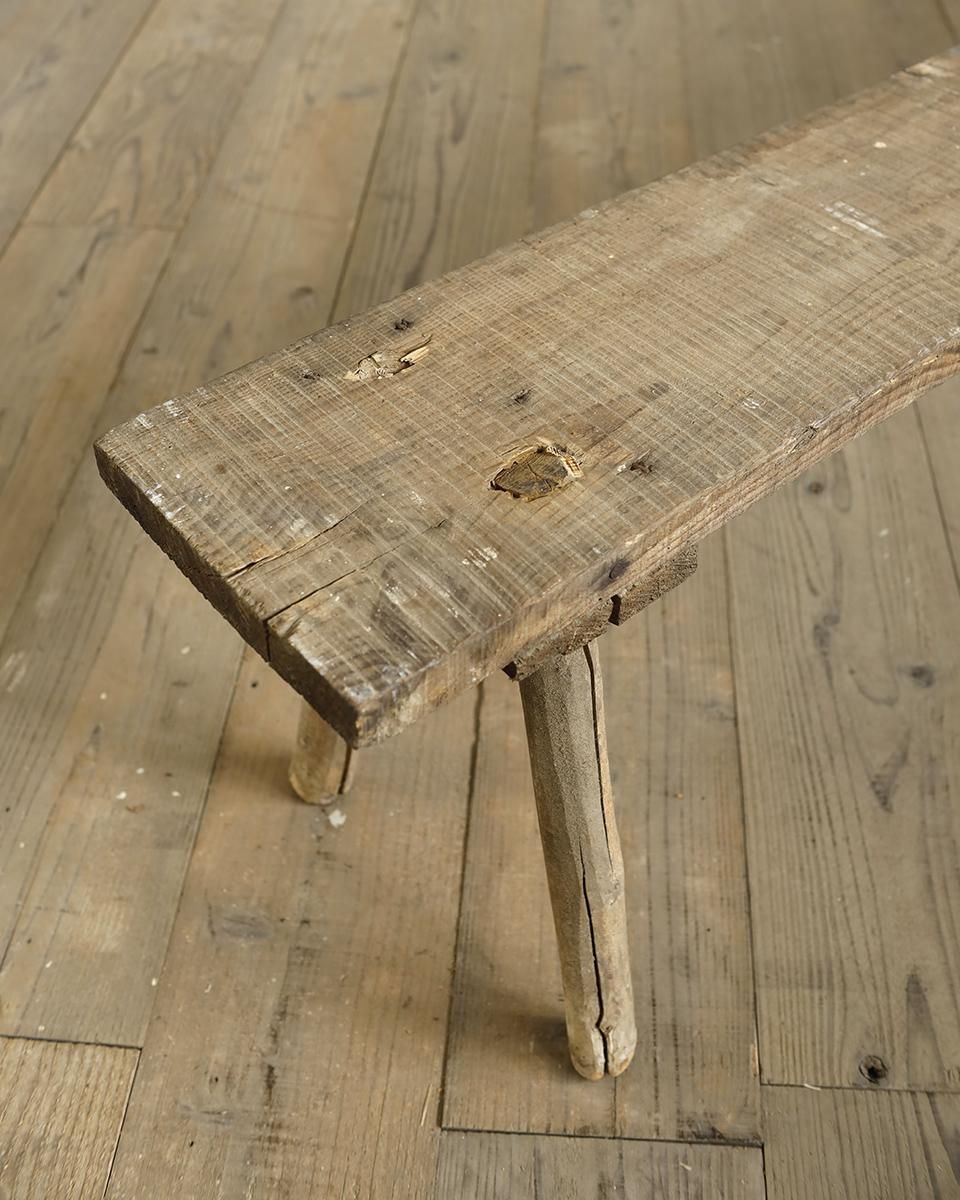 フランスアンティーク ウッドベンチ / 木製ベンチ | Antiques Knock フランスアンティーク ウッドベンチ / 木製ベンチ | Antiques Knock