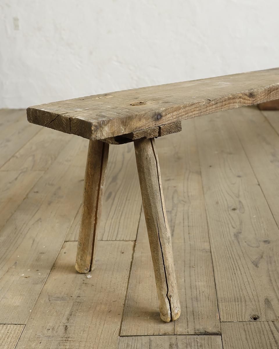 フランスアンティーク ウッドベンチ / 木製ベンチ | Antiques Knock フランスアンティーク ウッドベンチ / 木製ベンチ | Antiques Knock