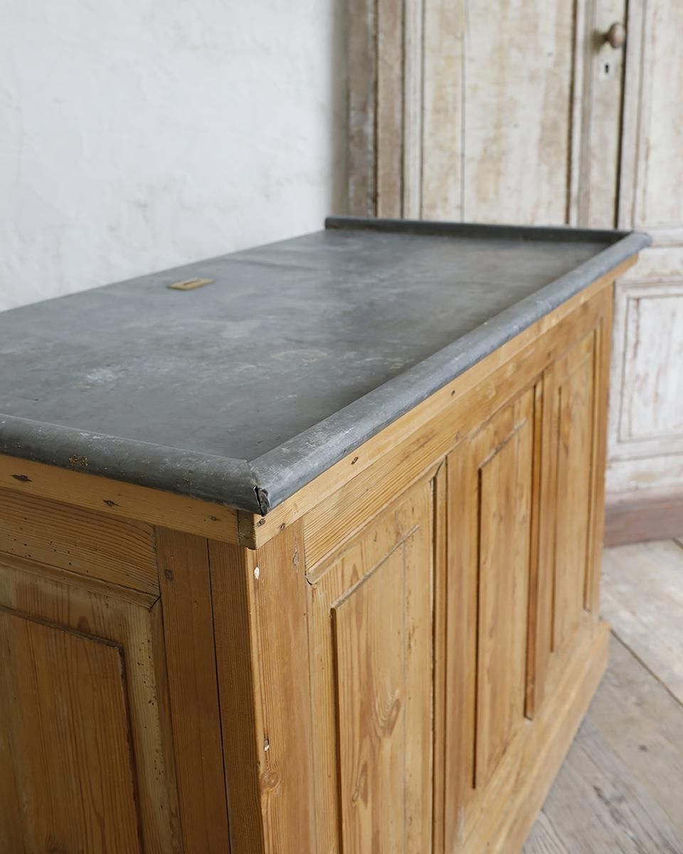 フランス アンティーク Atelier Table テーブル カウンター フランス アンティーク Atelier Table テーブル カウンター
