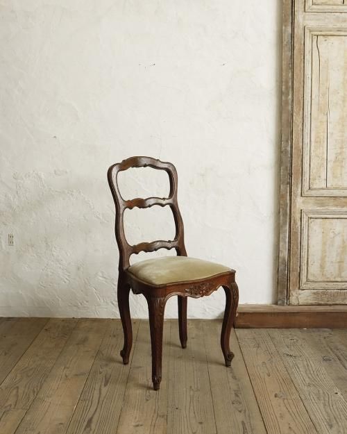 アンティークチェア　丸椅子　ピンク　ペイント家具　フランス アンティークチェア丸椅子ピンクペイント家具フランス