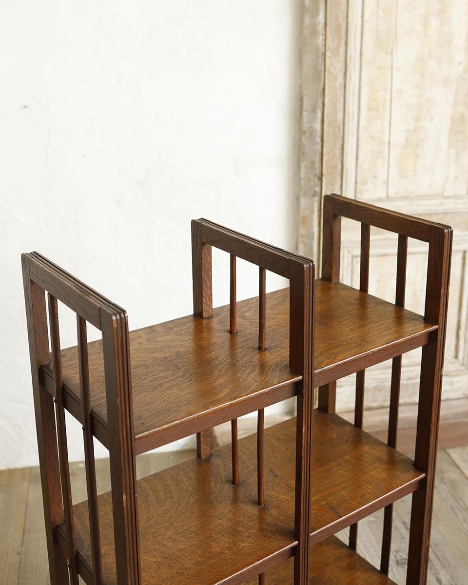 フランス アンティーク Open Shelf シェルフ 棚 フランスアンティーク オープンブックシェルフ.5｜Antiques Knock