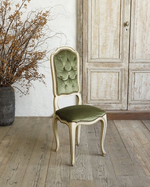  륤15 ե֥å  Louis XV Style Fabric Chair 