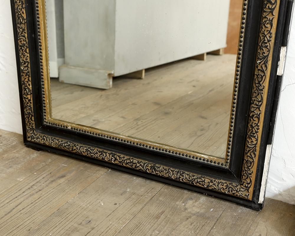 フランスアンティーク ナポレオン3世様式 ブラックペイント