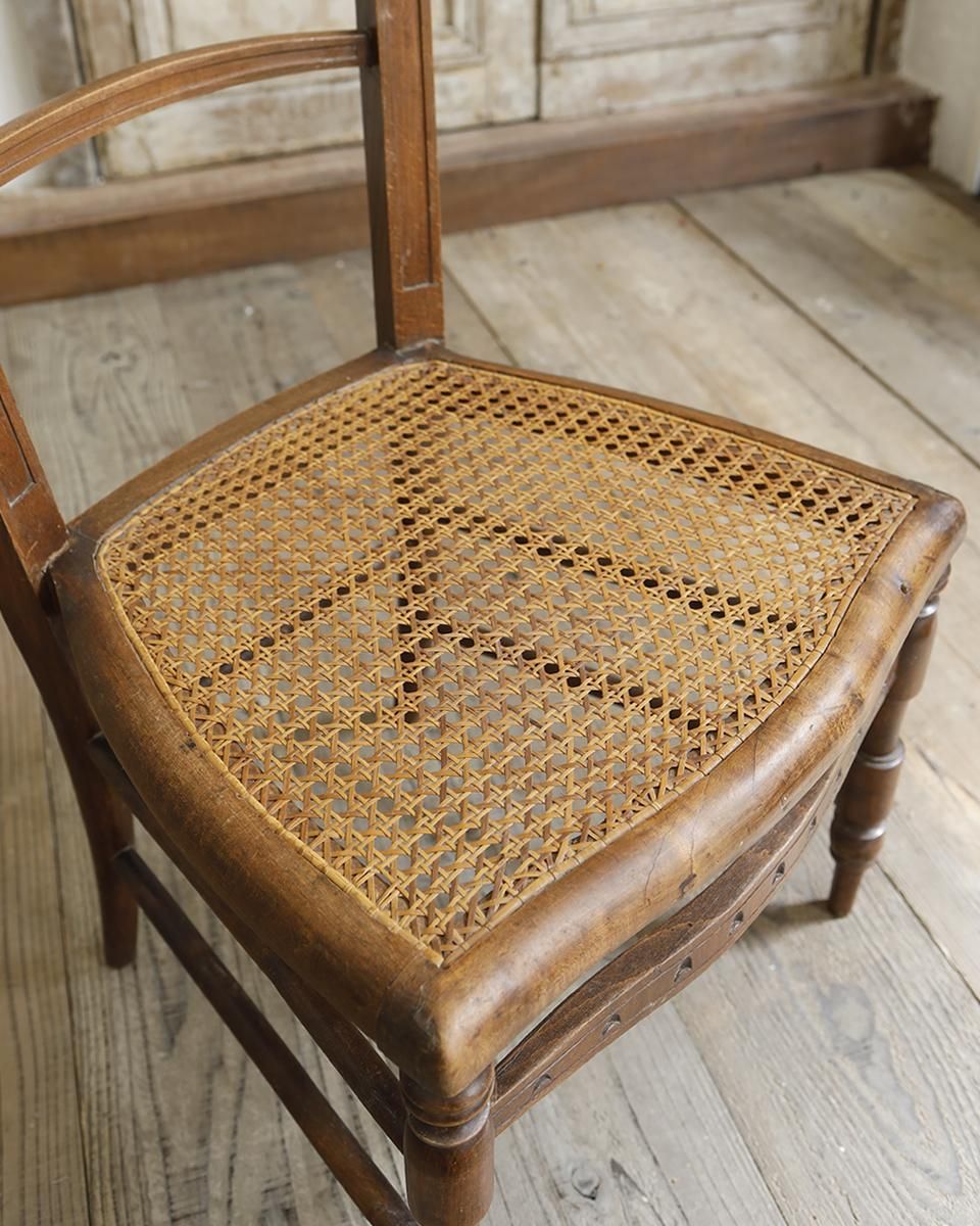 フランスアンティーク ハイチェア フランスアンティーク ハイバックチェア.14 | Antiques Knock