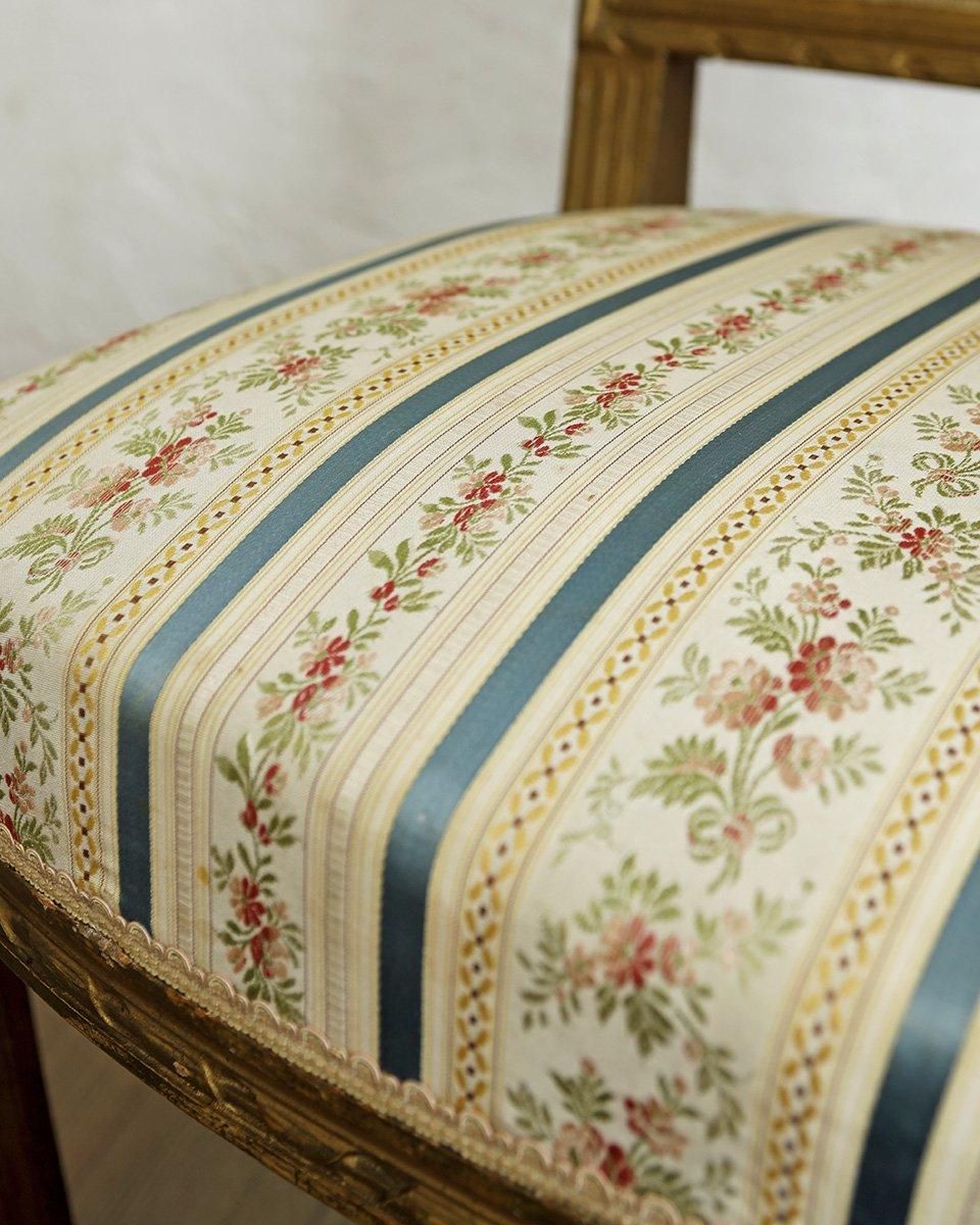 フランスアンティーク ルイ16世様式 クッションチェア