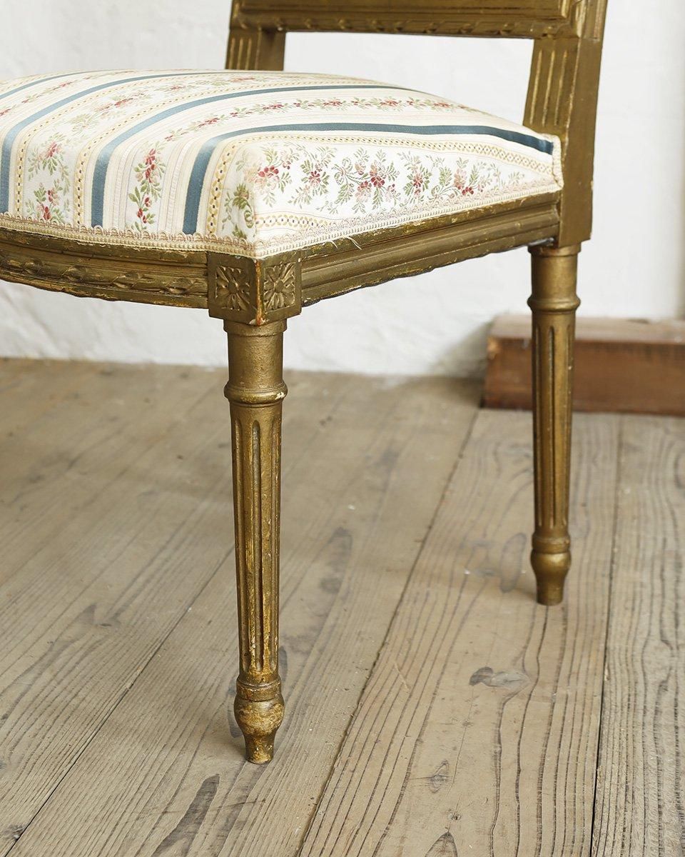 ③フランスアンティーク　ルイ16世様式　チェアLouis XVI 椅子 ルイ16世様式・サロンチェアー | BOLT antique &brocante＋design