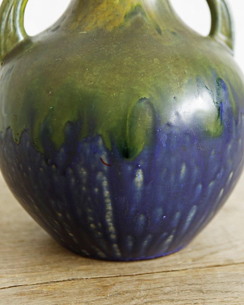 フランスアンティーク セラミックボトル/ フラワーベース.27