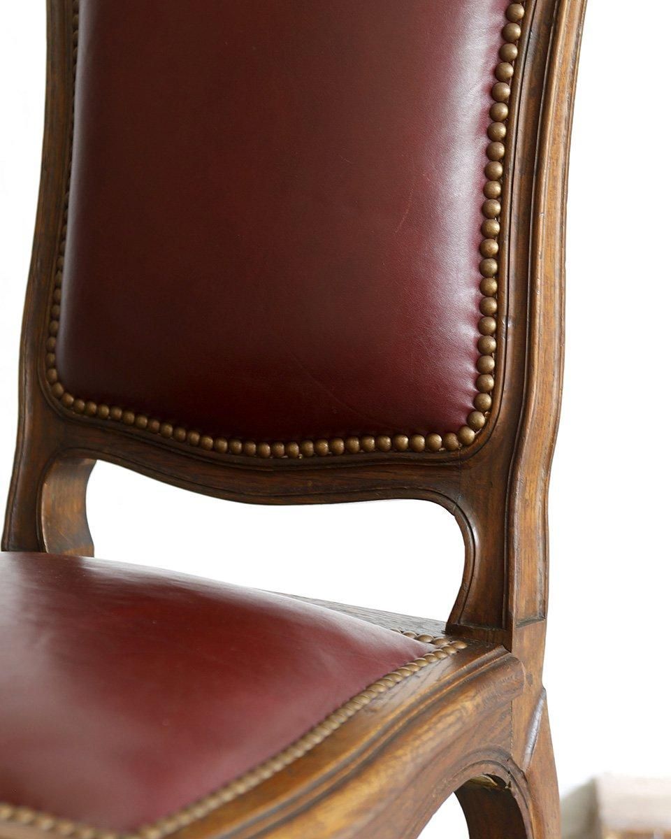 アンティーク アンティーク レザーチェア ビストロチェア.20