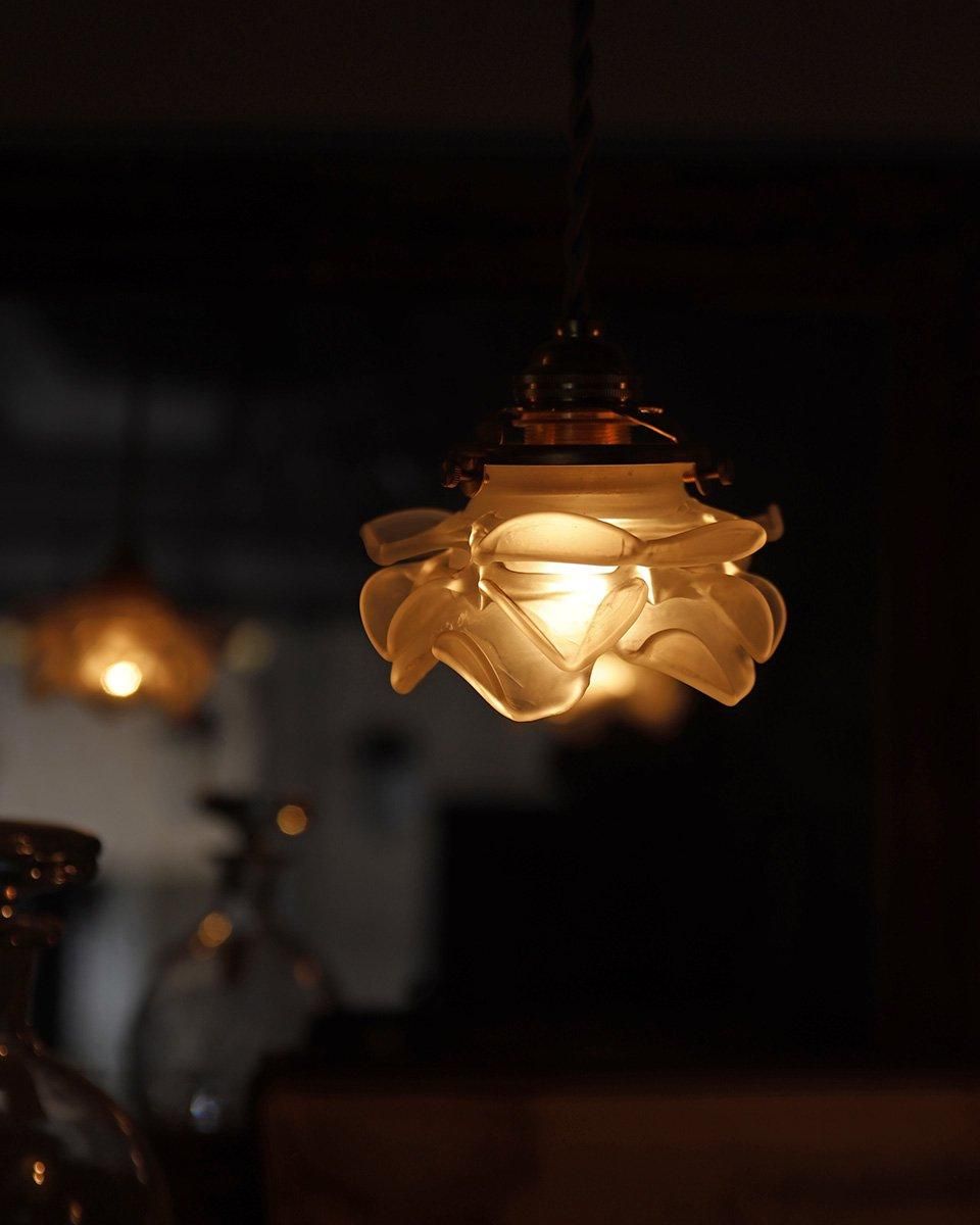 フランスアンティーク　ガラス　シェード　照明　ペンダントライト　吊り下げ照明 楽天市場】ペンダントライト 照明 おしゃれ 北欧 アンティーク