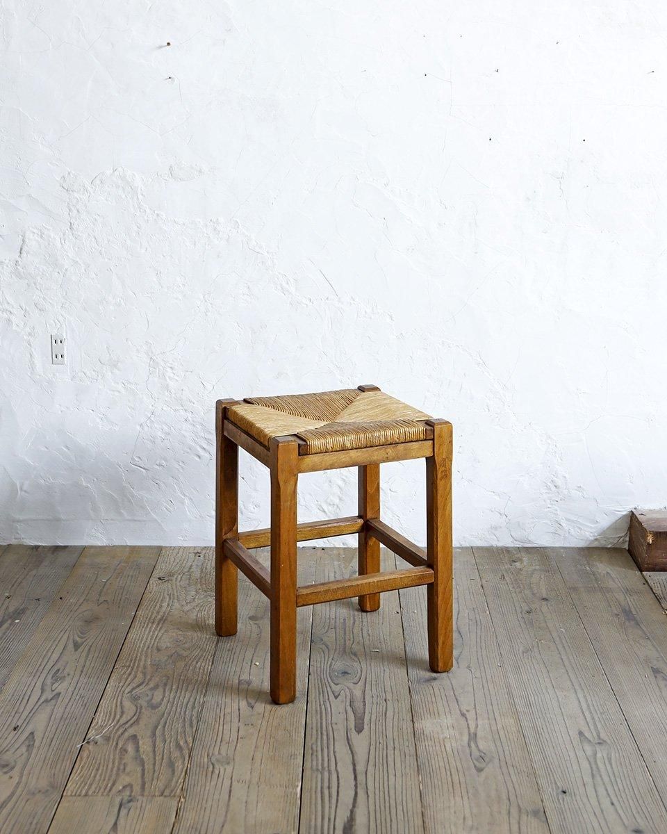 2024新商品 アンティーク ラッシュスツール.10 | Antiques Knock 西洋