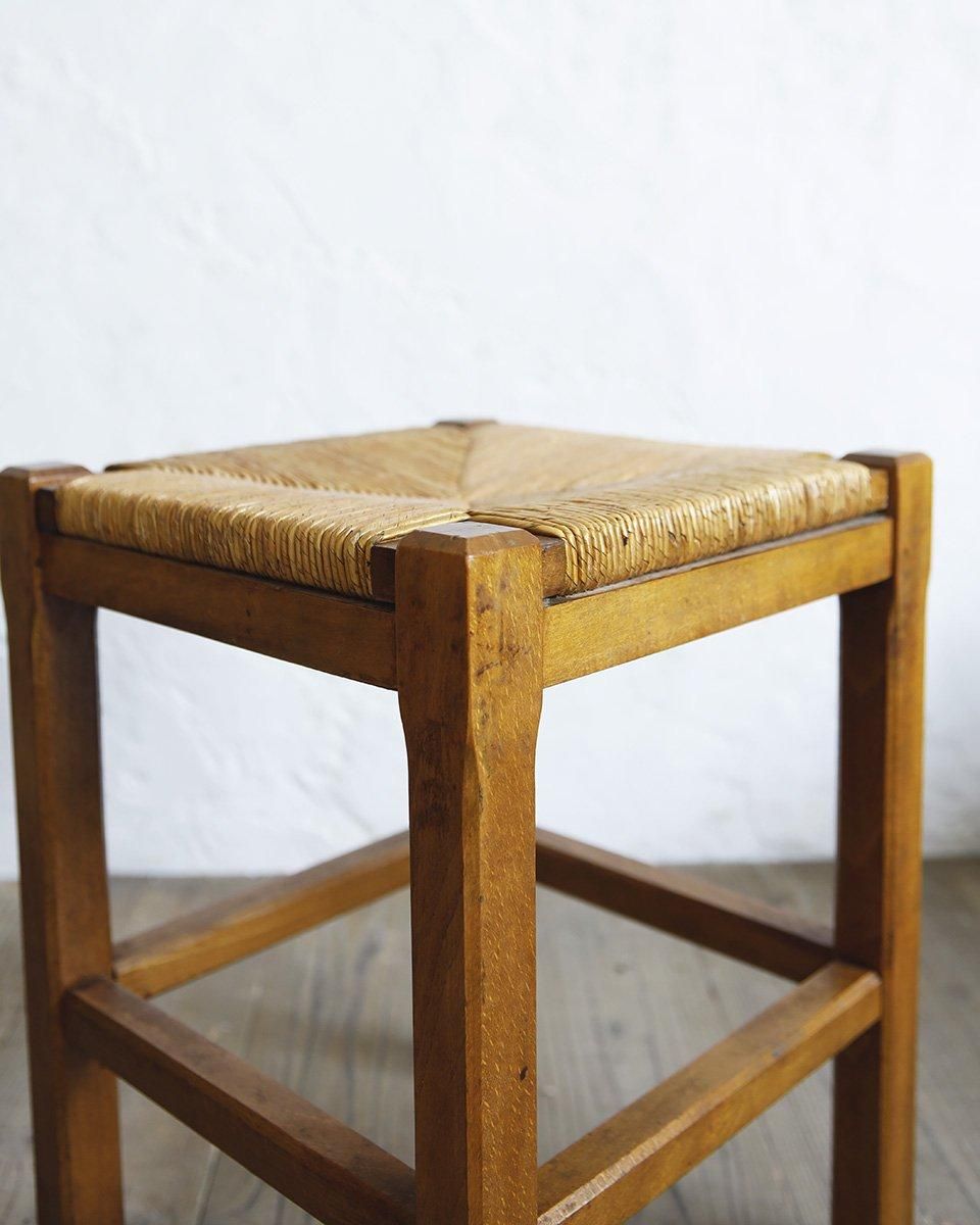 アンティーク調　スツール アンティーク ラッシュスツール.10 | Antiques Knock