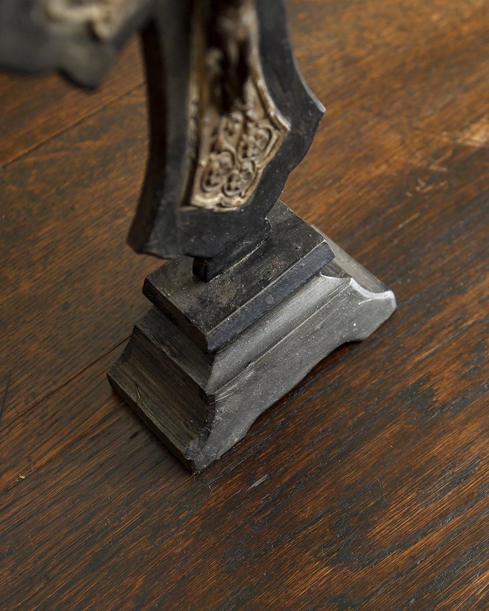 265『イエズス会 IHS 十字架 皿』　/骨董品 古美術 古道具 アンティーク アンティーク イエス・キリスト 十字架像.3 | Antiques Knock