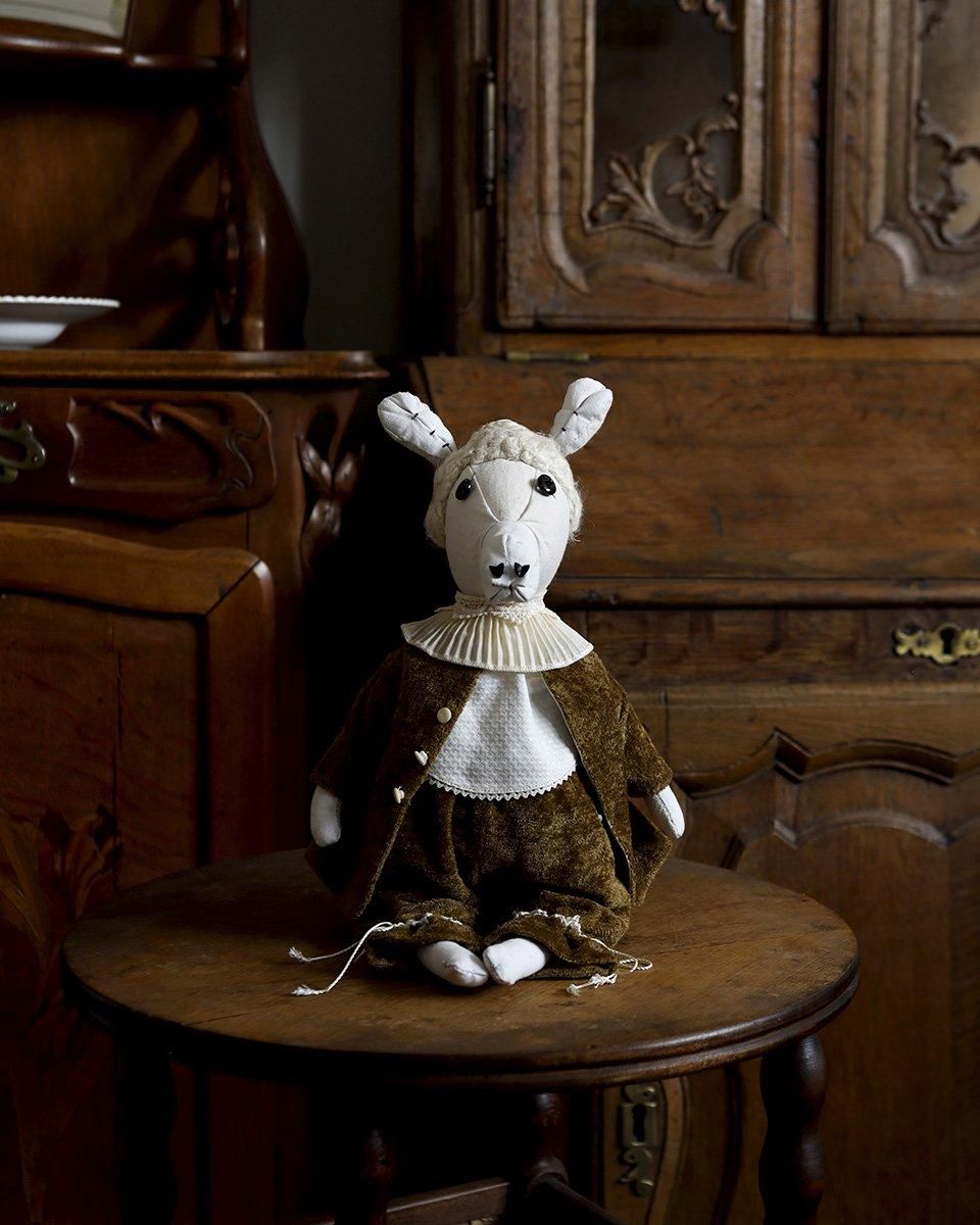 フランスアンティーク ”La Main d'Or” ロバのぬいぐるみ | Antiques Knock