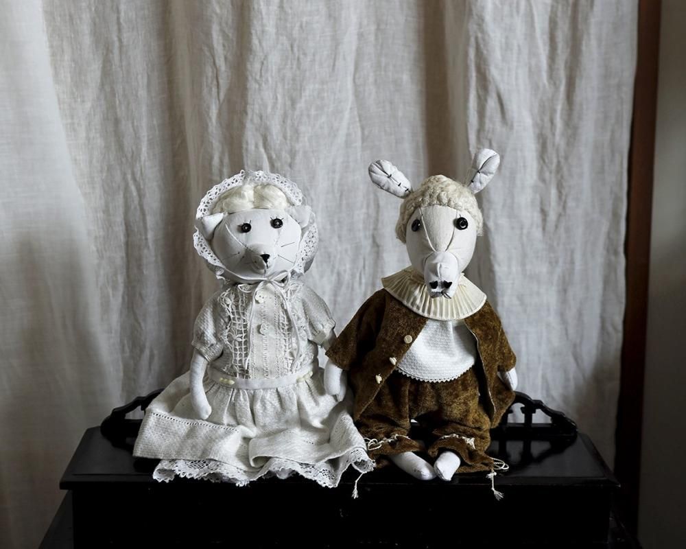 フランスアンティーク ”La Main d'Or” ロバのぬいぐるみ | Antiques Knock