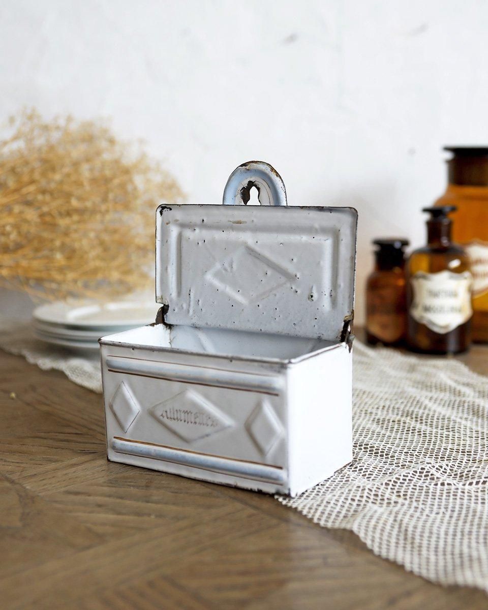 アンティーク ホーローキャニスター ”Allumettes(アリュメット