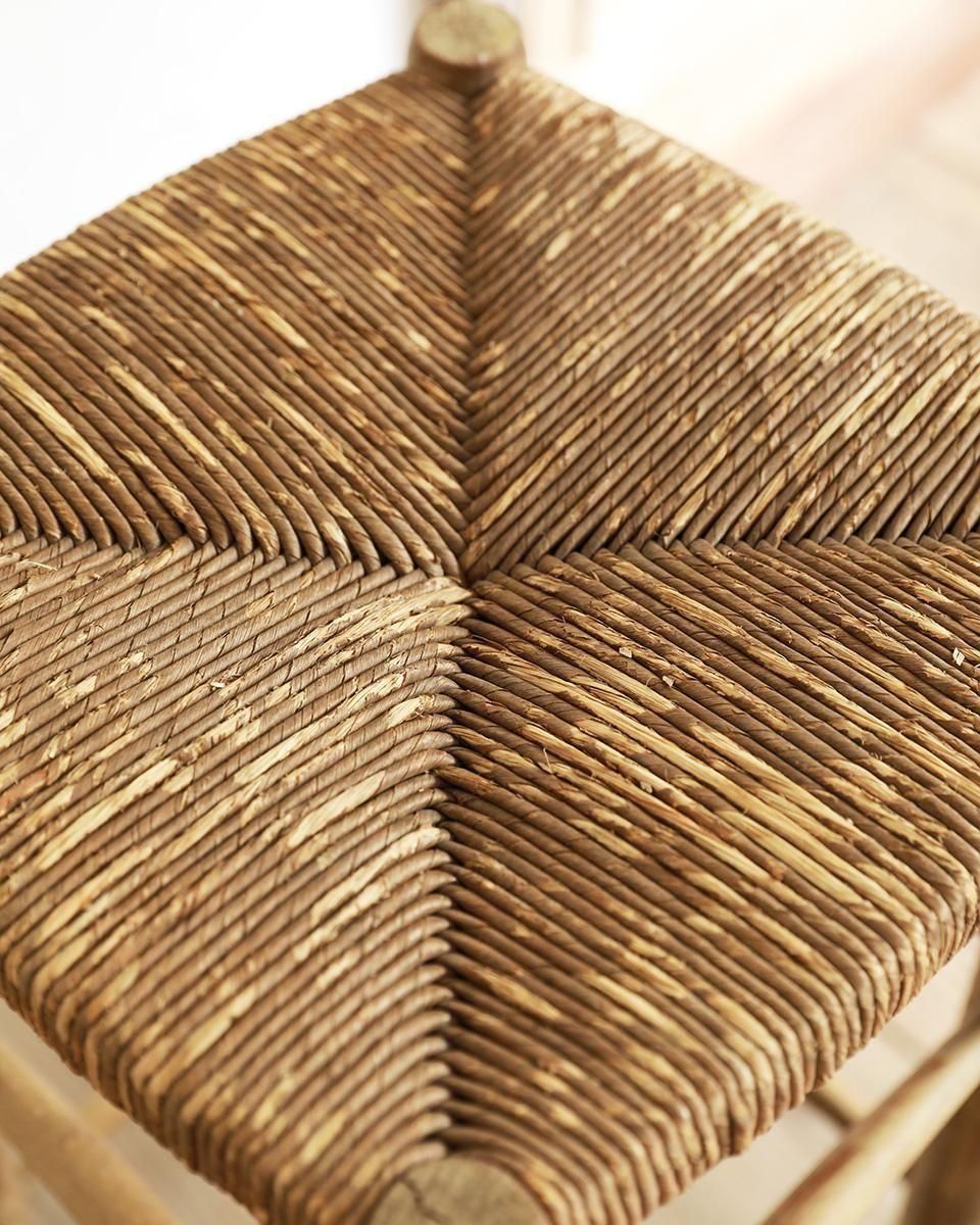 アンティーク ラッシュシート ハイスツール.8 | Antiques Knock