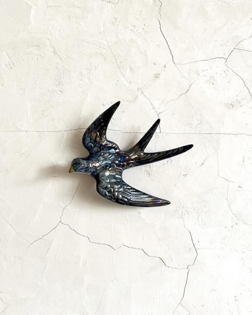 フランスアンティーク セラミック ツバメのオブジェ.8｜Antiques