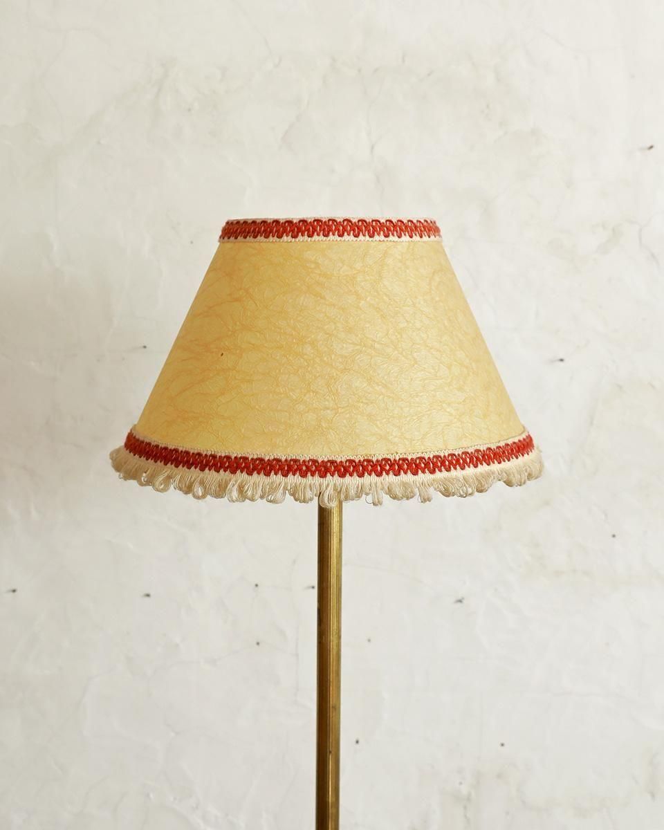 【希少】真鍮 フロアライト　ジャパンディ　ジャパンビンテージ Brass Floor Lamp｜真鍮製のフロアランプ