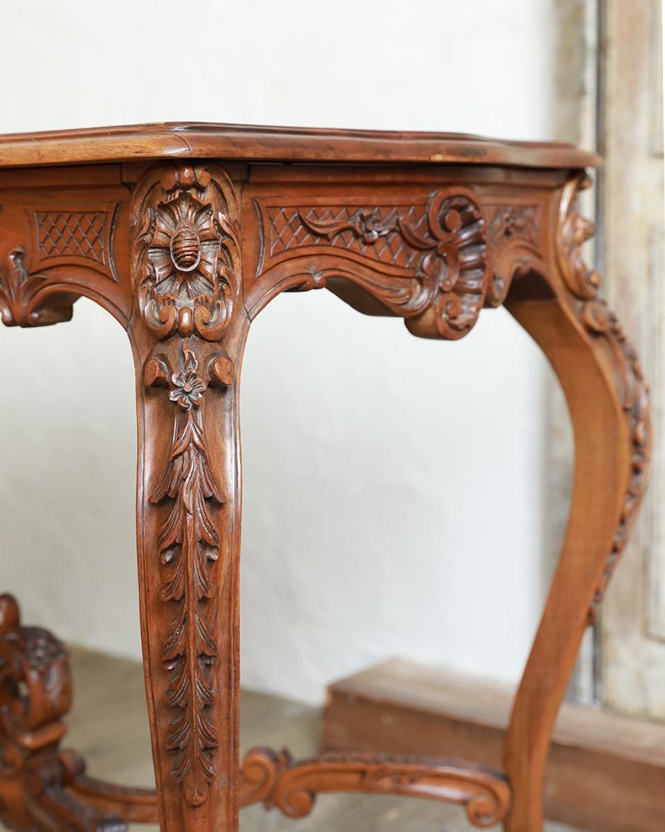 フランスアンティーク ロココ様式サロンテーブル | Antiques Knock