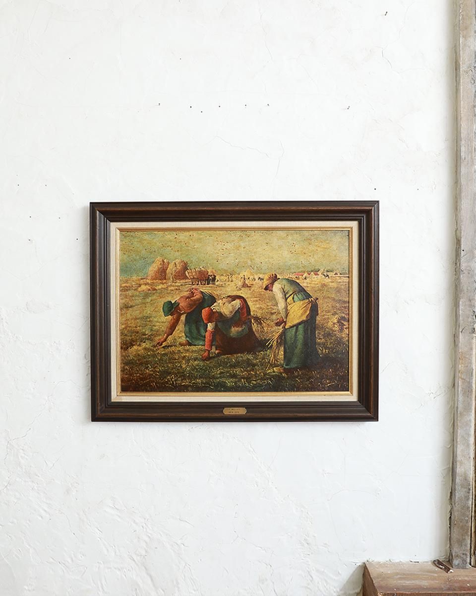 フランスアンティーク ウォールアート.70 (オイルペイント