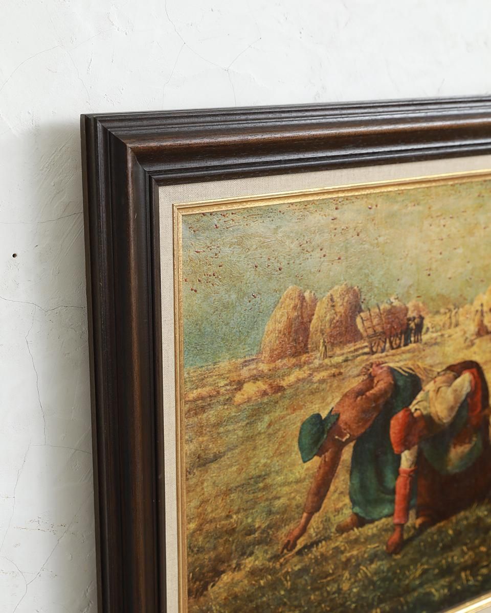 フランスアンティーク ウォールアート.70 (オイルペイント