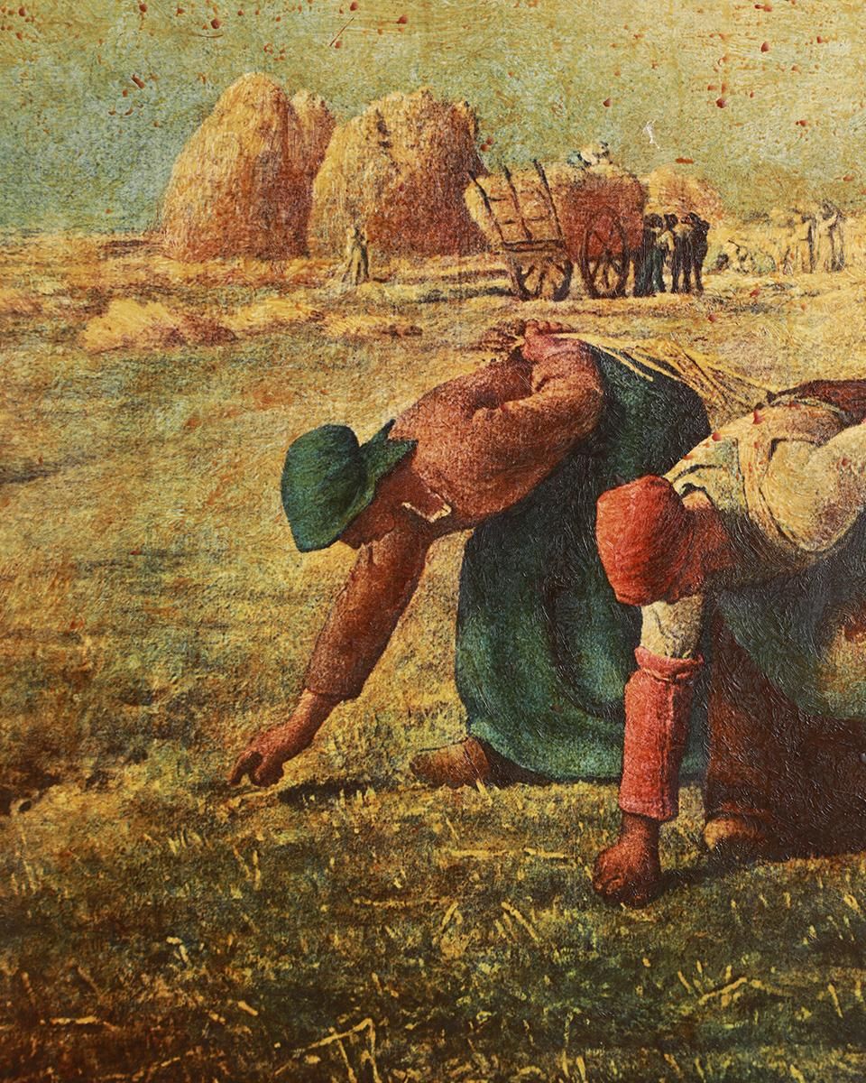 フランスアンティーク ウォールアート.70 (オイルペイント